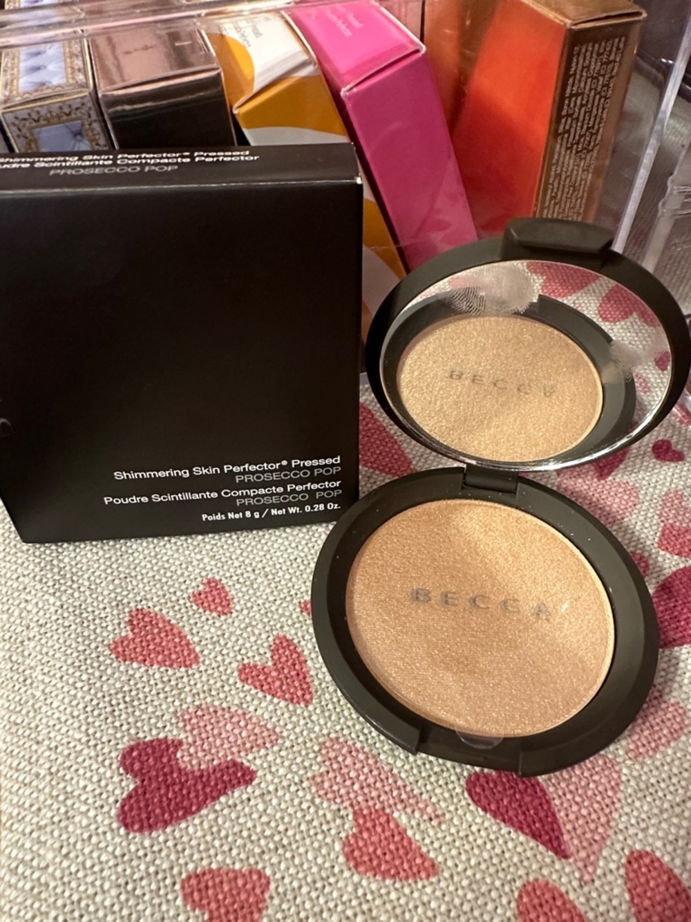 BECCA Shimmering Highlighter Pressed - Prosecco pop